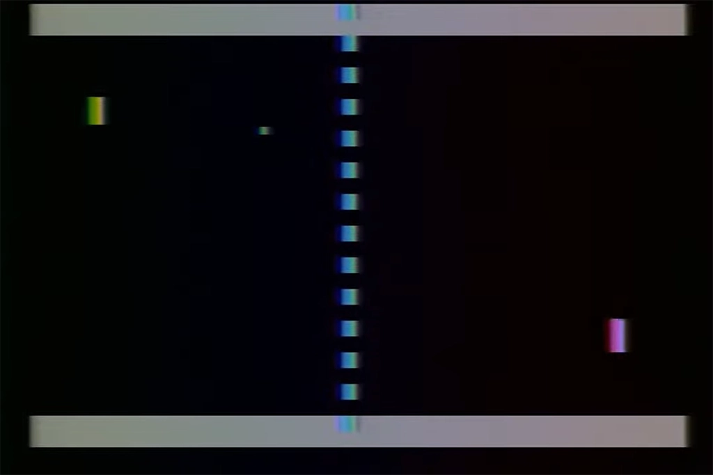 Infoconsolas Atari Pong gameplay 2