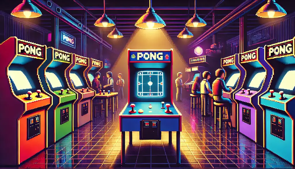 Los primeros días del arcade: Cómo PONG cambió el mundo