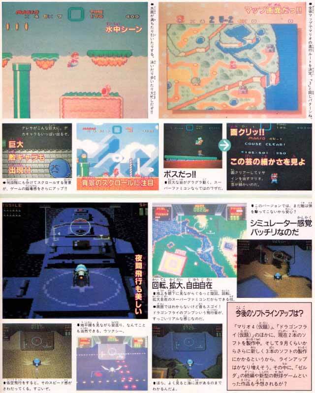 Presentación 1989 Super Famicom