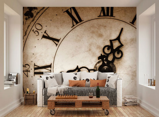 Decorando con murales de pared vintage 3