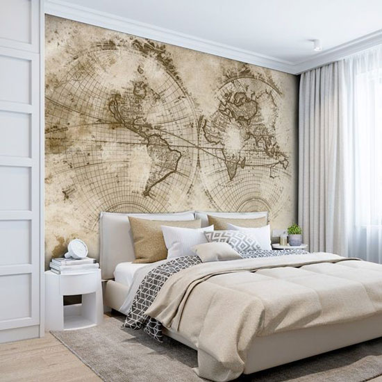 Decorando con murales de pared vintage 5
