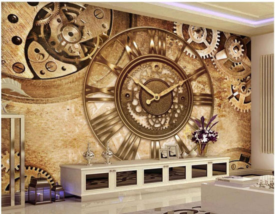 Decorando con murales de pared vintage 1