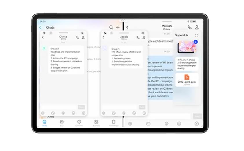 Diseno para la comodidad ergonomia y portabilidad del huawei matepad de 115 pulgadas 1