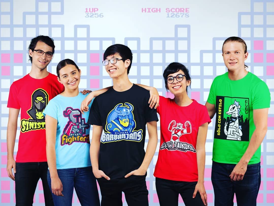 Jerseys para gamers y friquis del juego 1