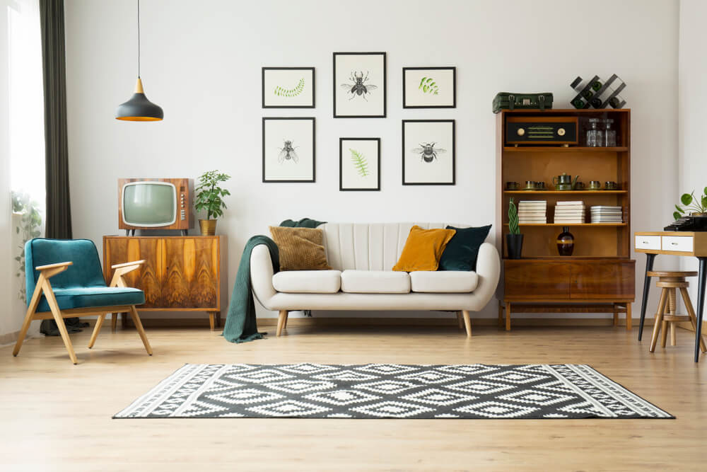 Muebles vintage y retro para el salon 1
